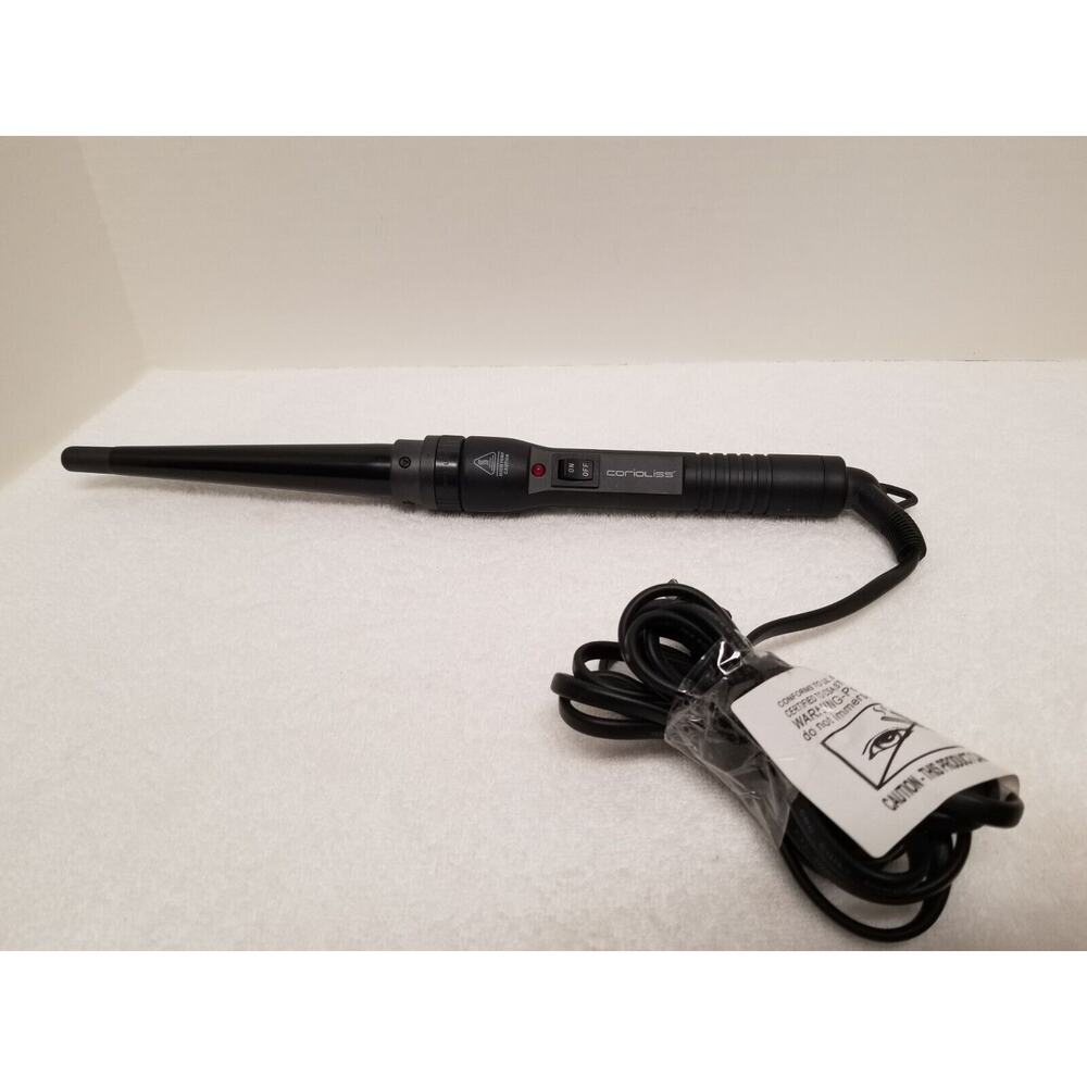 Corioliss Curling Iron Glamour Wand Ceramic - Black*